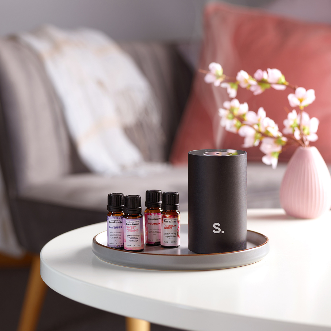 Halo Waterless Diffuser – Cordless Scented Oil Diffuser