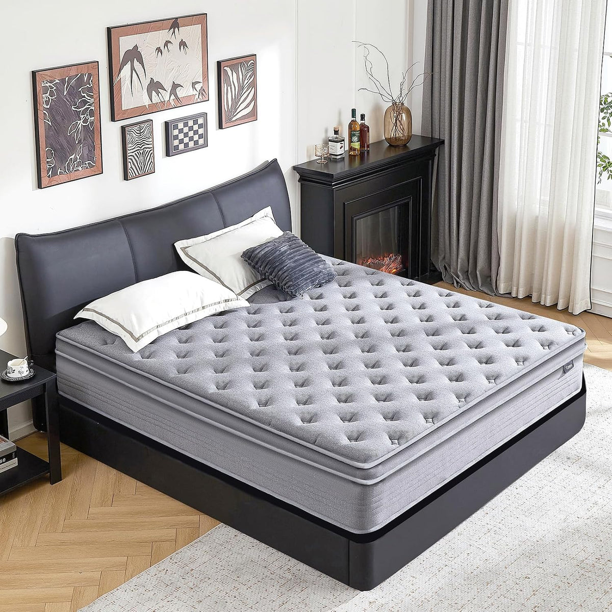 Memory Foam Hybrid Mattress – 10 Inch Breathable Mattress