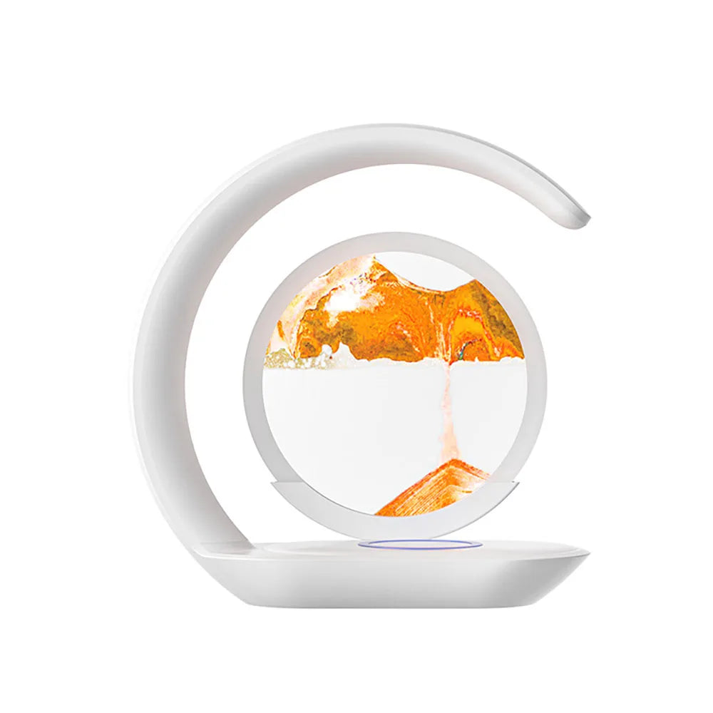 Quicksand Table Lamp – Moving Sand Art LED Night Light