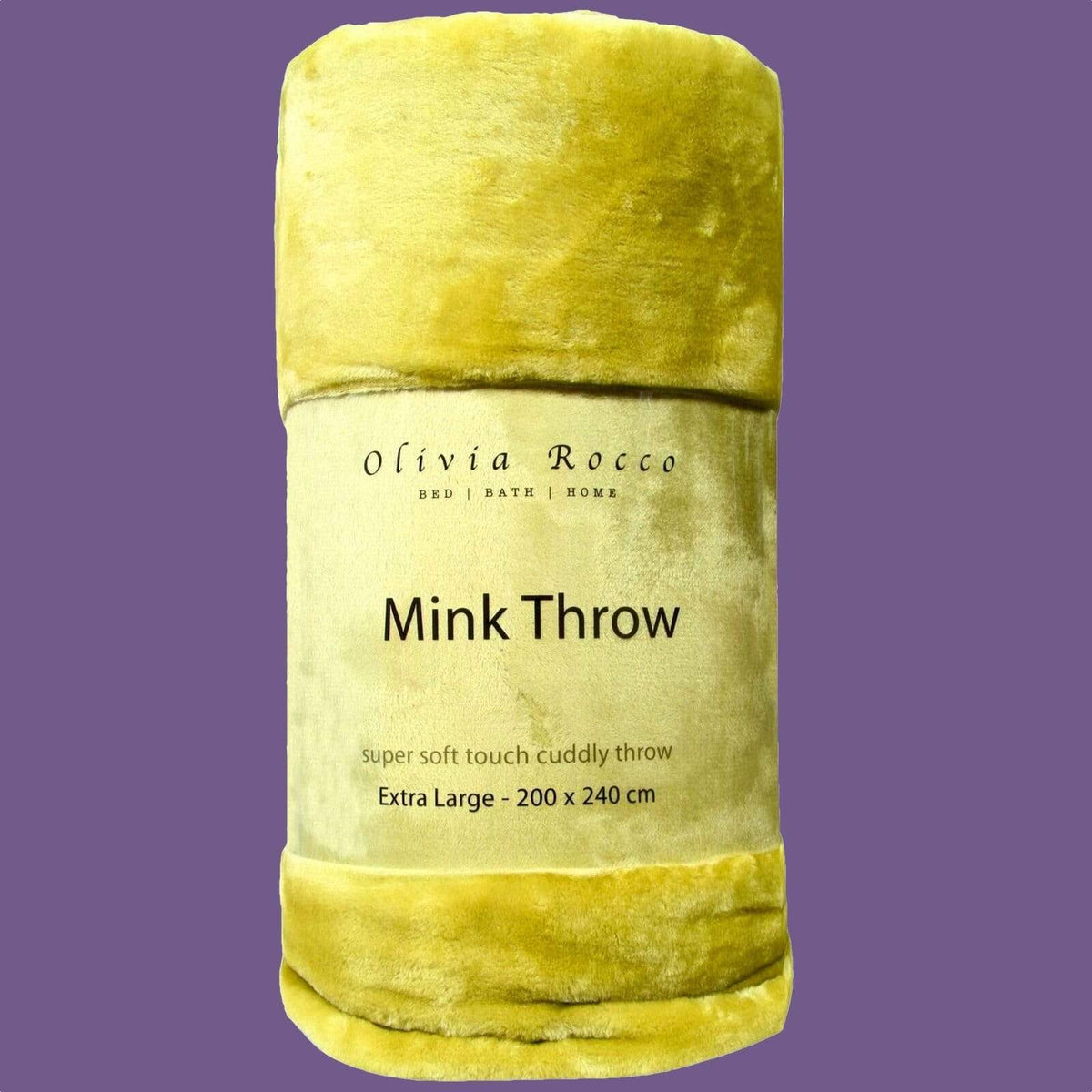 Faux Fur Throw Blanket – Extra Large Velvet-Touch Sofa Throw