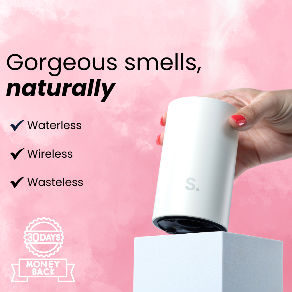 Halo Waterless Diffuser – Cordless Scented Oil Diffuser