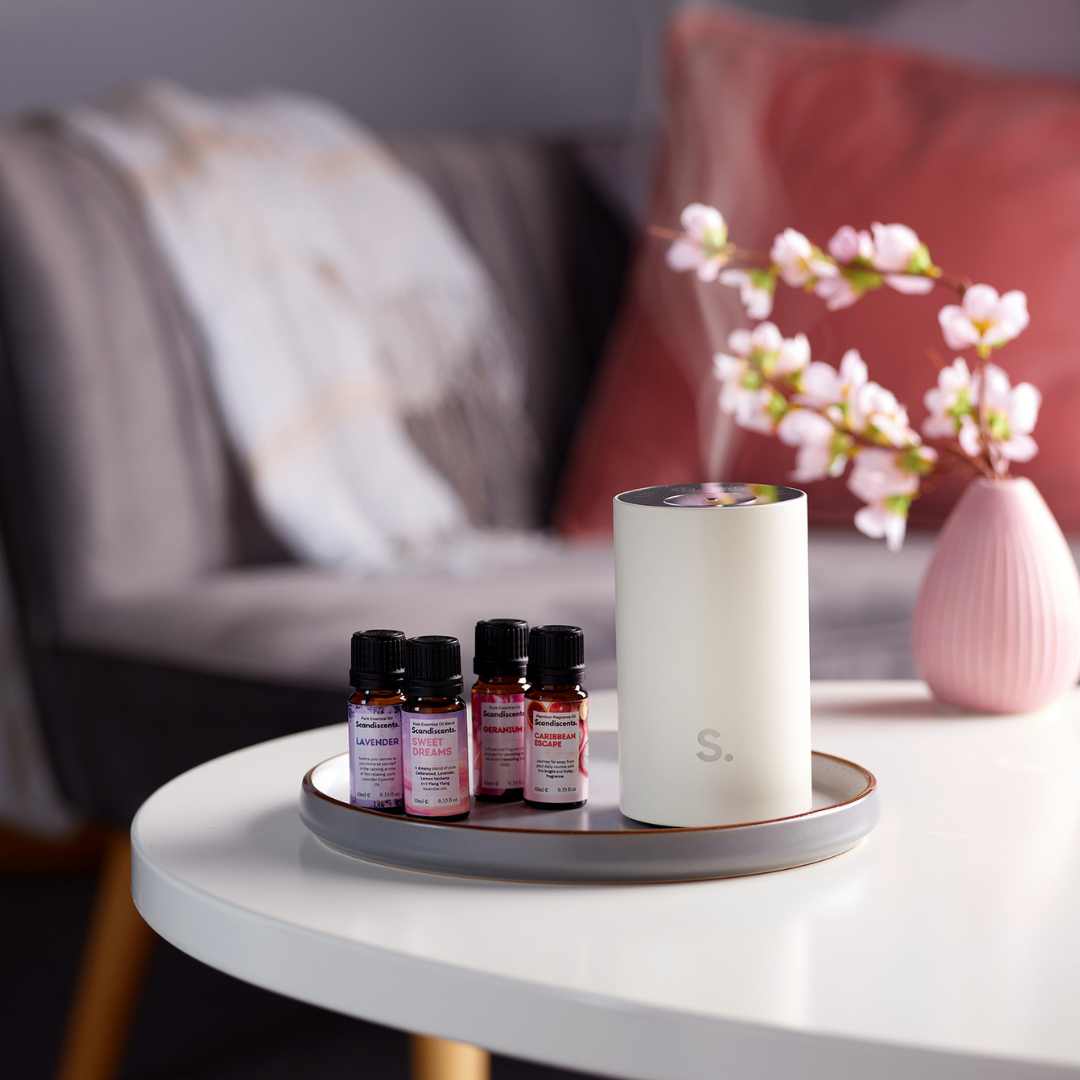 Halo Waterless Diffuser – Cordless Scented Oil Diffuser