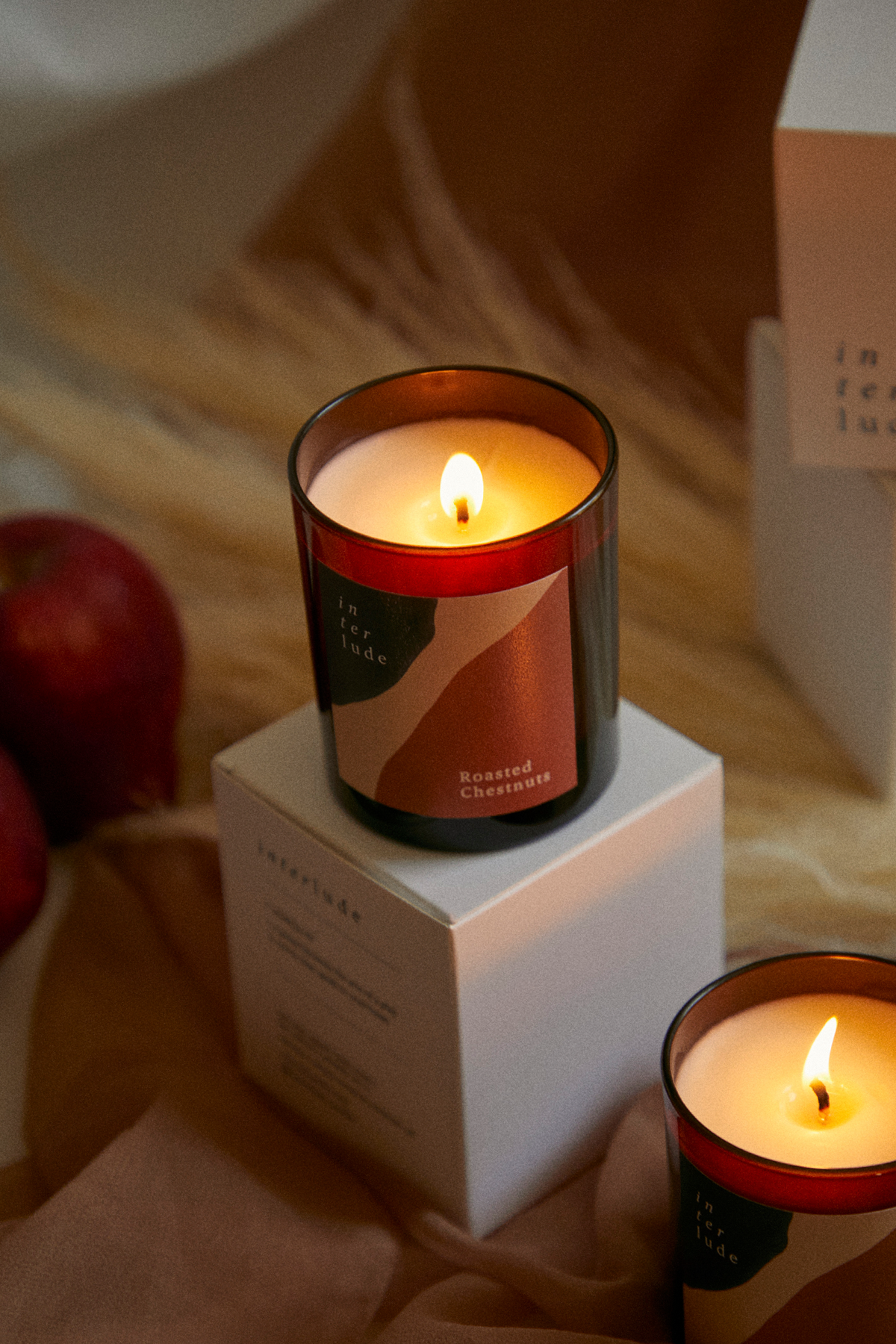 Roasted Chestnut Scented Candle – Warm Spiced Winter Candle