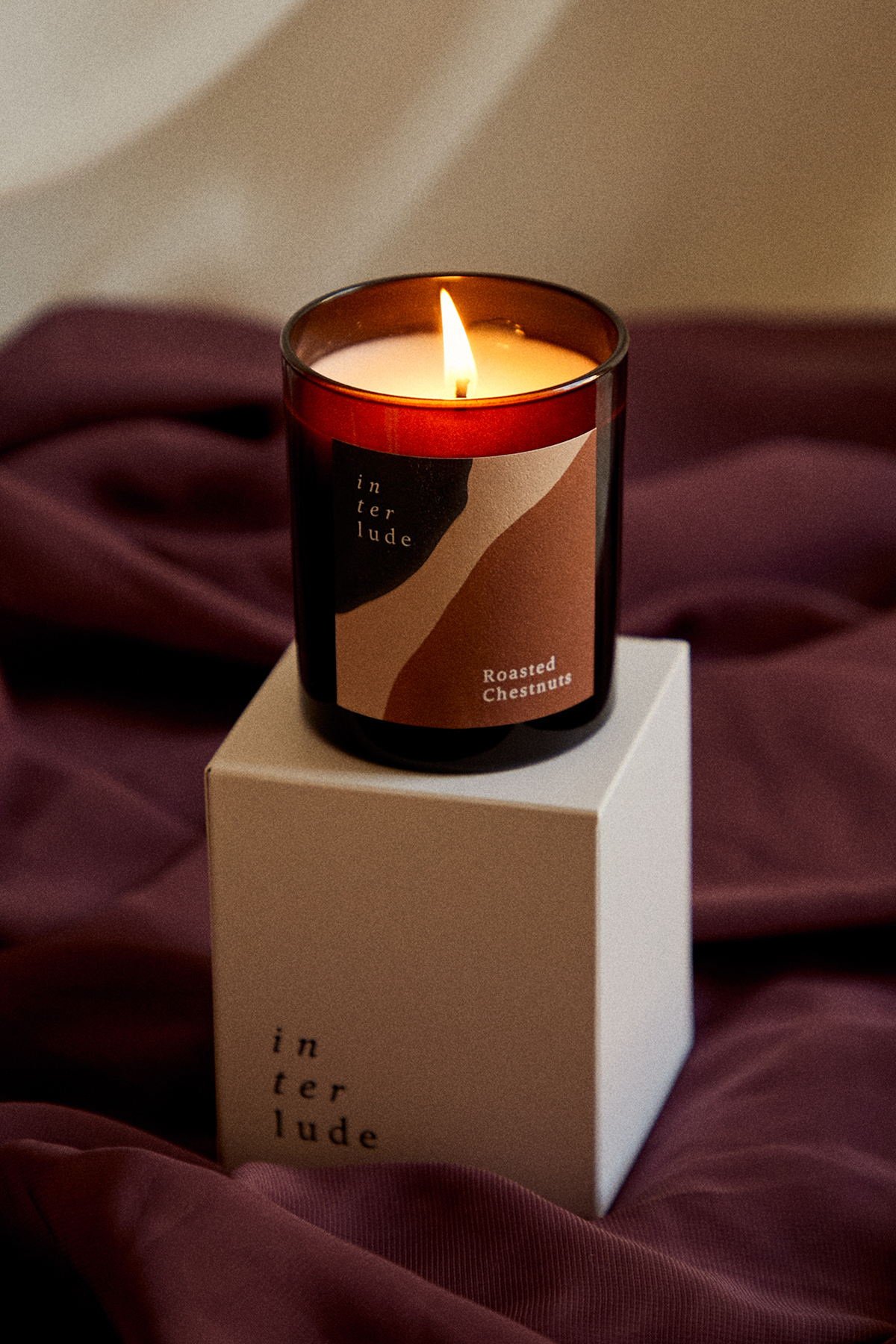 Roasted Chestnut Scented Candle – Warm Spiced Winter Candle