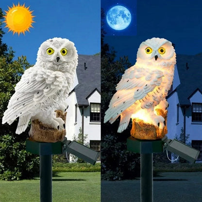 Solar Owl Garden Light – Outdoor LED Pathway Stake Lamp