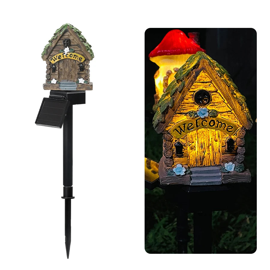 Solar Owl Garden Light – Outdoor LED Pathway Stake Lamp
