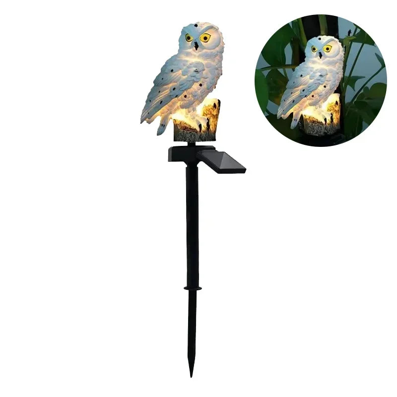 Solar Owl Garden Light – Outdoor LED Pathway Stake Lamp