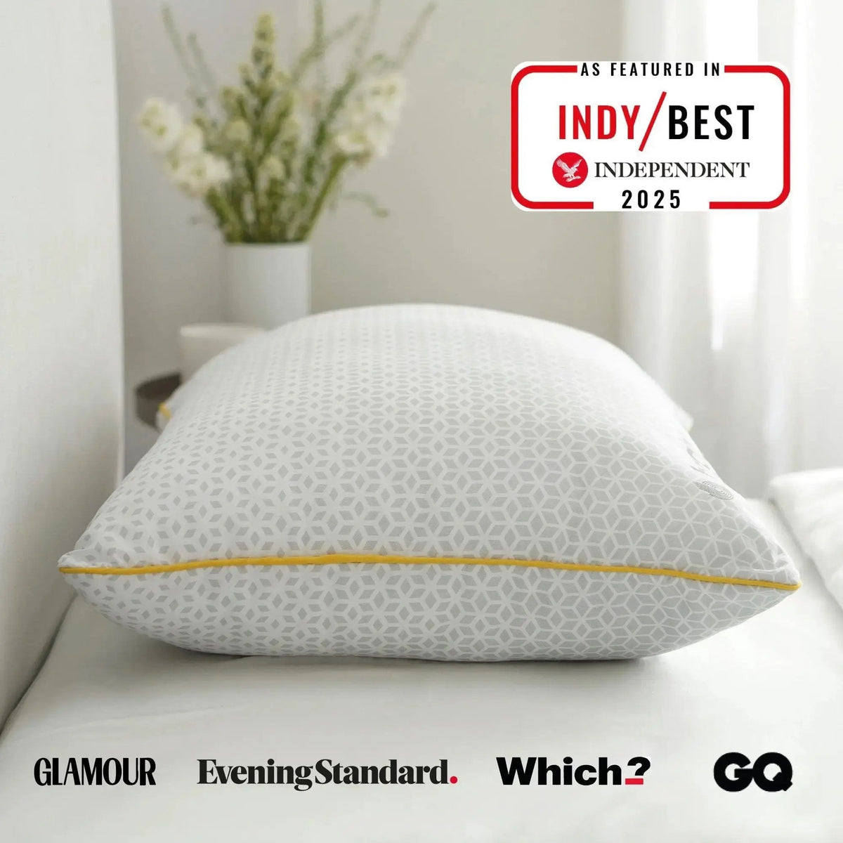 Adjustable Hybrid Pillow – Supportive Memory Foam Pillow