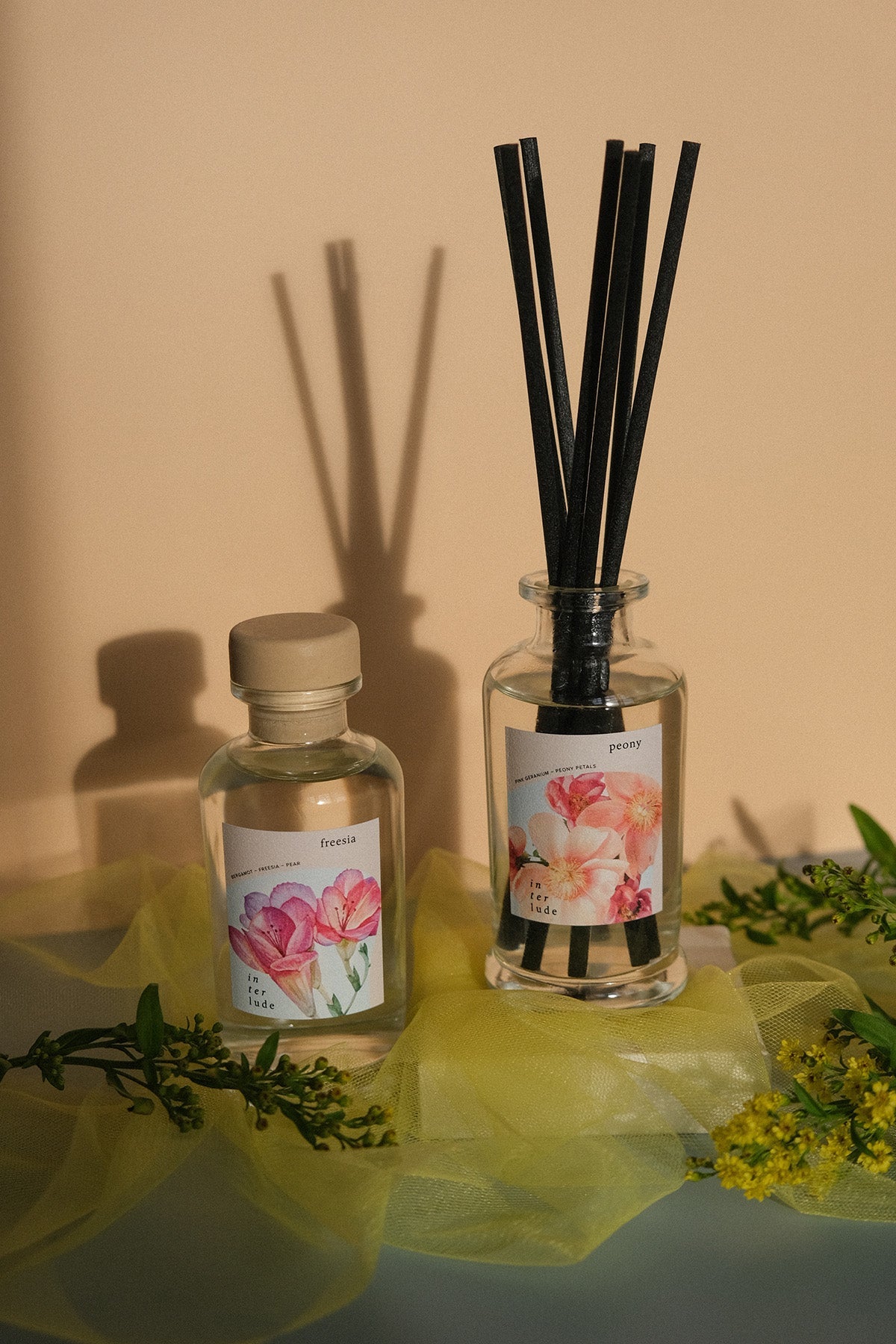 Floral Reed Diffuser – Home Fragrance in Five Scents