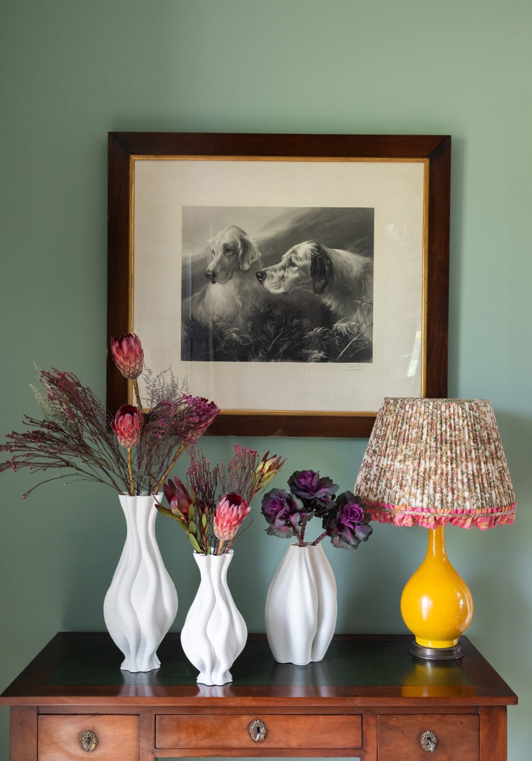 Twisted Ceramic Vase – Tall White Sculptural Vase