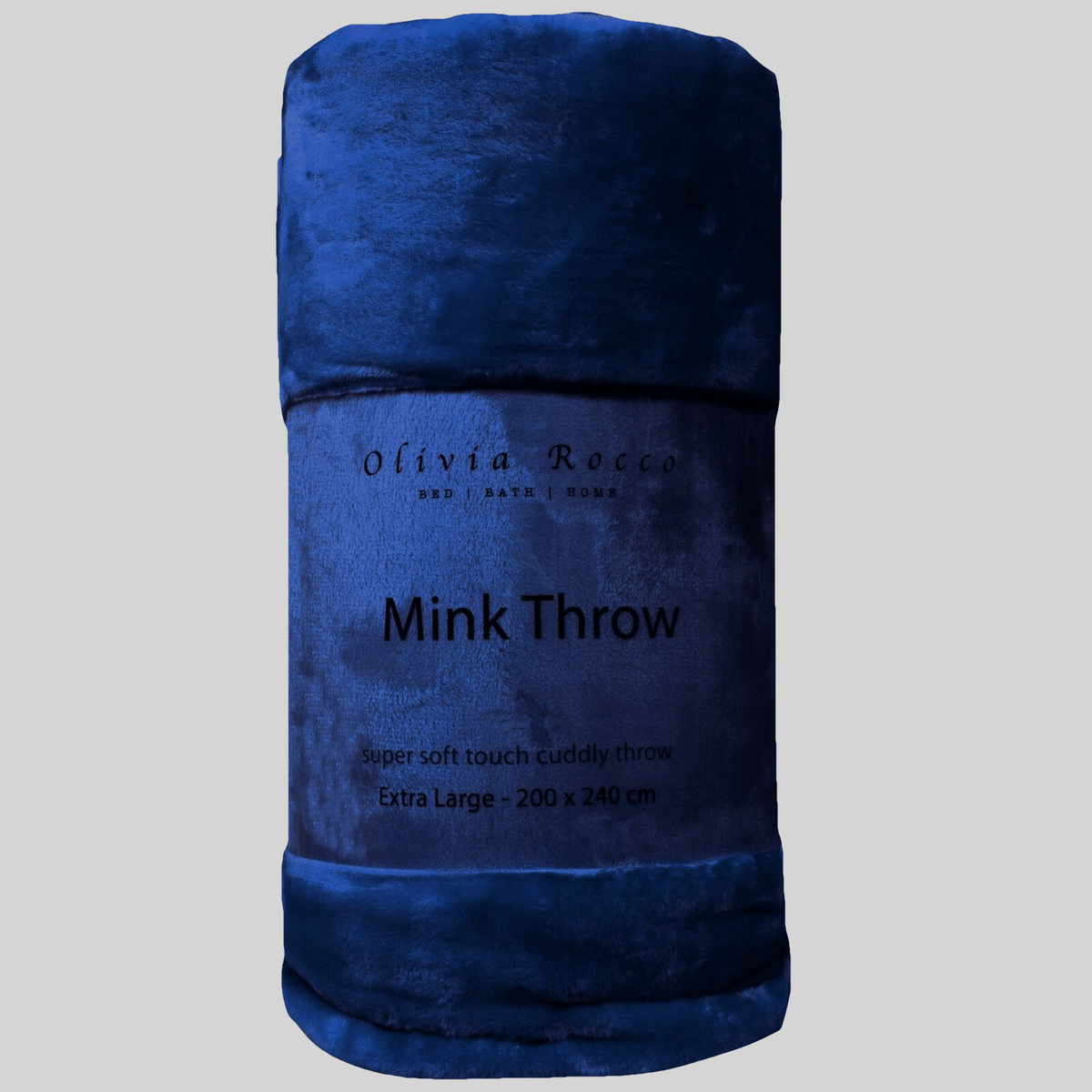 Faux Fur Throw Blanket – Extra Large Velvet-Touch Sofa Throw