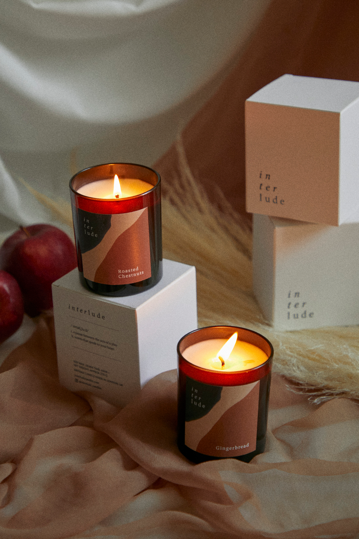 Roasted Chestnut Scented Candle – Warm Spiced Winter Candle